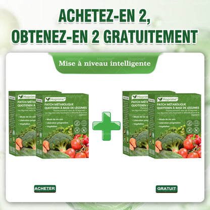 Boutique officielle | 🥦 𝑯𝙤𝒑𝐫𝒊𝙢𝒆® Patch Métabolique Quotidien aux Légumes Extraits de 39 légumes et verdures pour soutenir la détox, la digestion, le métabolisme et l’énergie quotidienne.