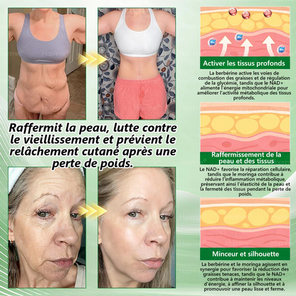 Boutique Officielle | 💎💎 𝑯𝙤𝒑𝐫𝒊𝙢𝒆® 𝑴𝒐𝒓𝒊𝒏𝒈𝗮 · 𝗕𝗲𝗿𝗯𝗲𝗿𝙞𝙣𝙚 × 𝙉𝐀𝐃+ 10-en-1 Patch Nano Microneedle Avancé 🇨🇦 (Une seule application par jour, changements visibles en 7 jours) ✅ Pour l’obésité, la peau relâchée, le diabète, l’apnée du sommeil