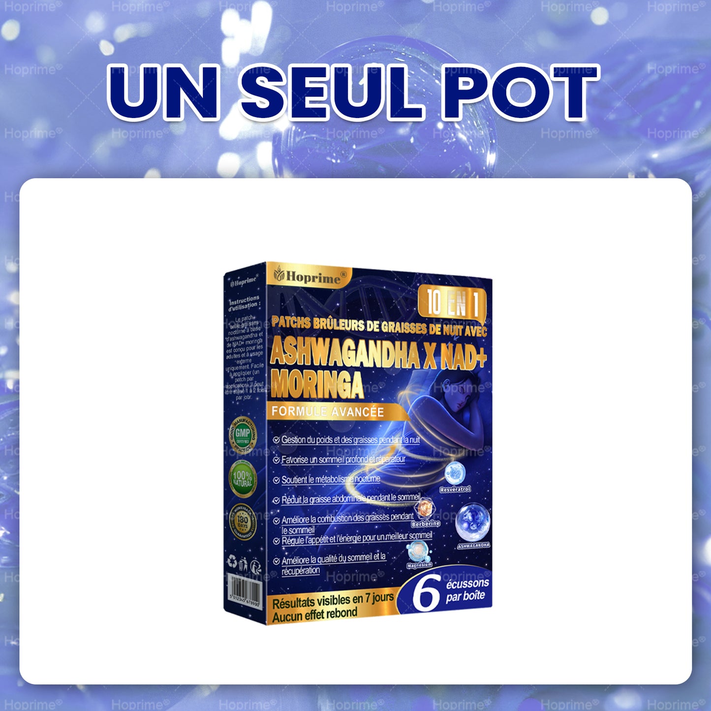 𝑯𝙤𝒑𝐫𝒊𝙢𝒆® PATCHS BRÛLE-GRAS DE NUIT ! PAS DE COMPRIMÉS, PAS DE GASPILLAGE, PAS DE LUTTE, 100 % DE RÉSULTATS.