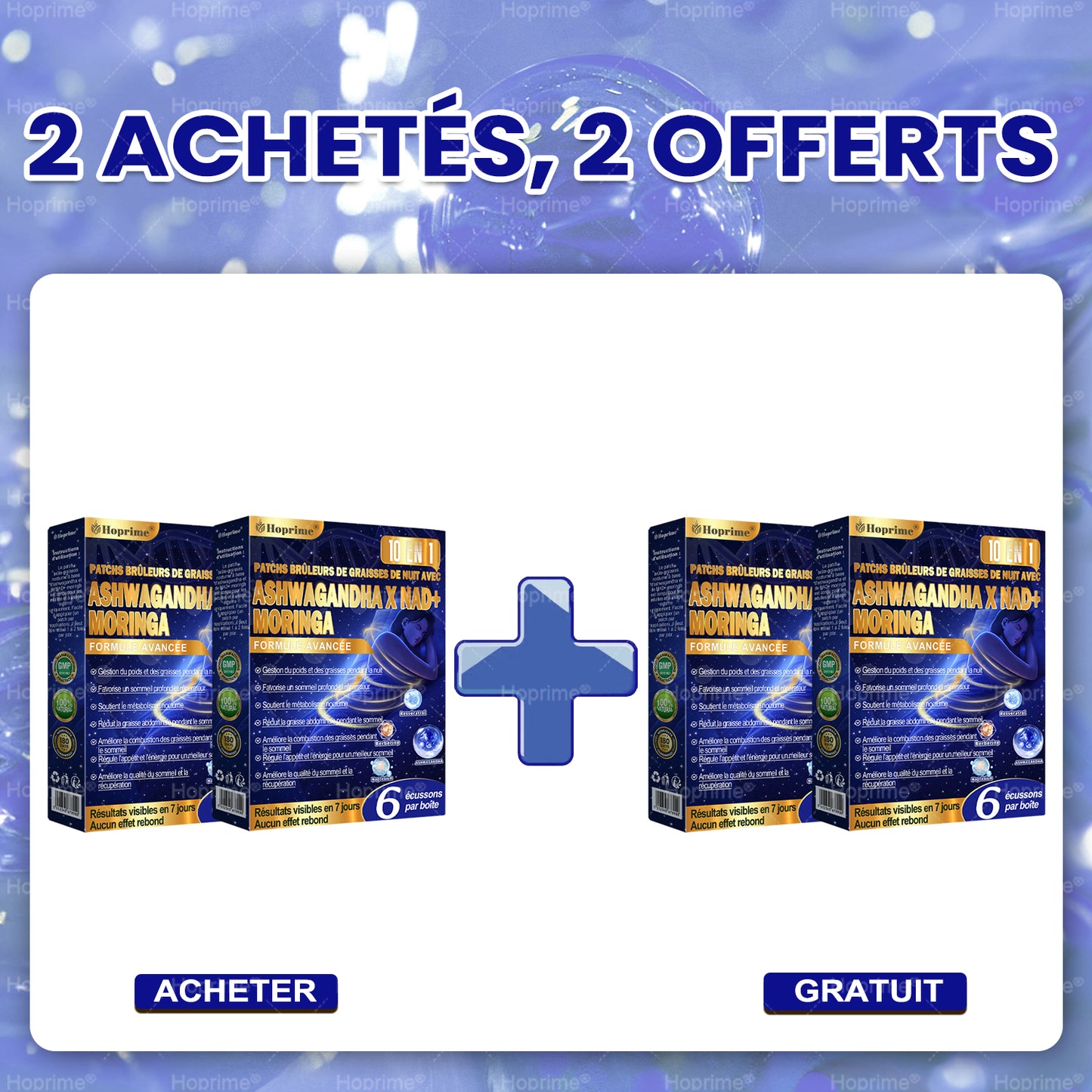 𝑯𝙤𝒑𝐫𝒊𝙢𝒆® PATCHS BRÛLE-GRAS DE NUIT ! PAS DE COMPRIMÉS, PAS DE GASPILLAGE, PAS DE LUTTE, 100 % DE RÉSULTATS.